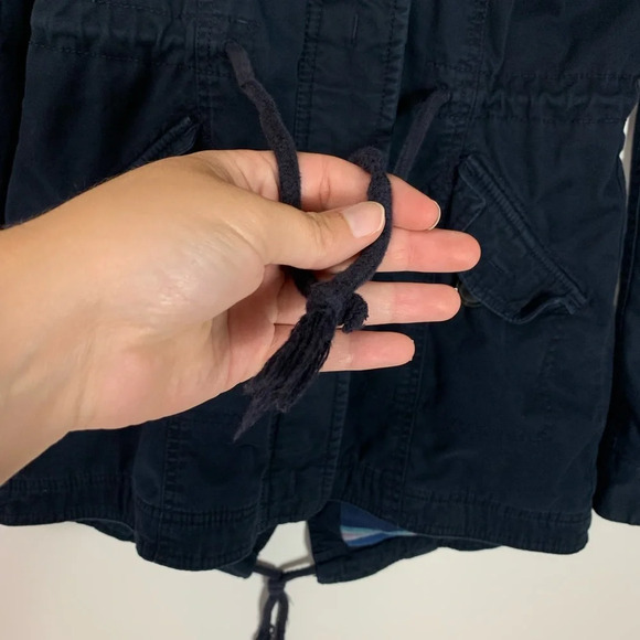 Hollister All Weather Full Zip Hooded Women’s Size XS Blue Comfort Casual Warm - Picture 11 of 16